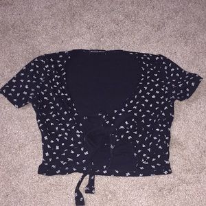 brandy melville wrap top
